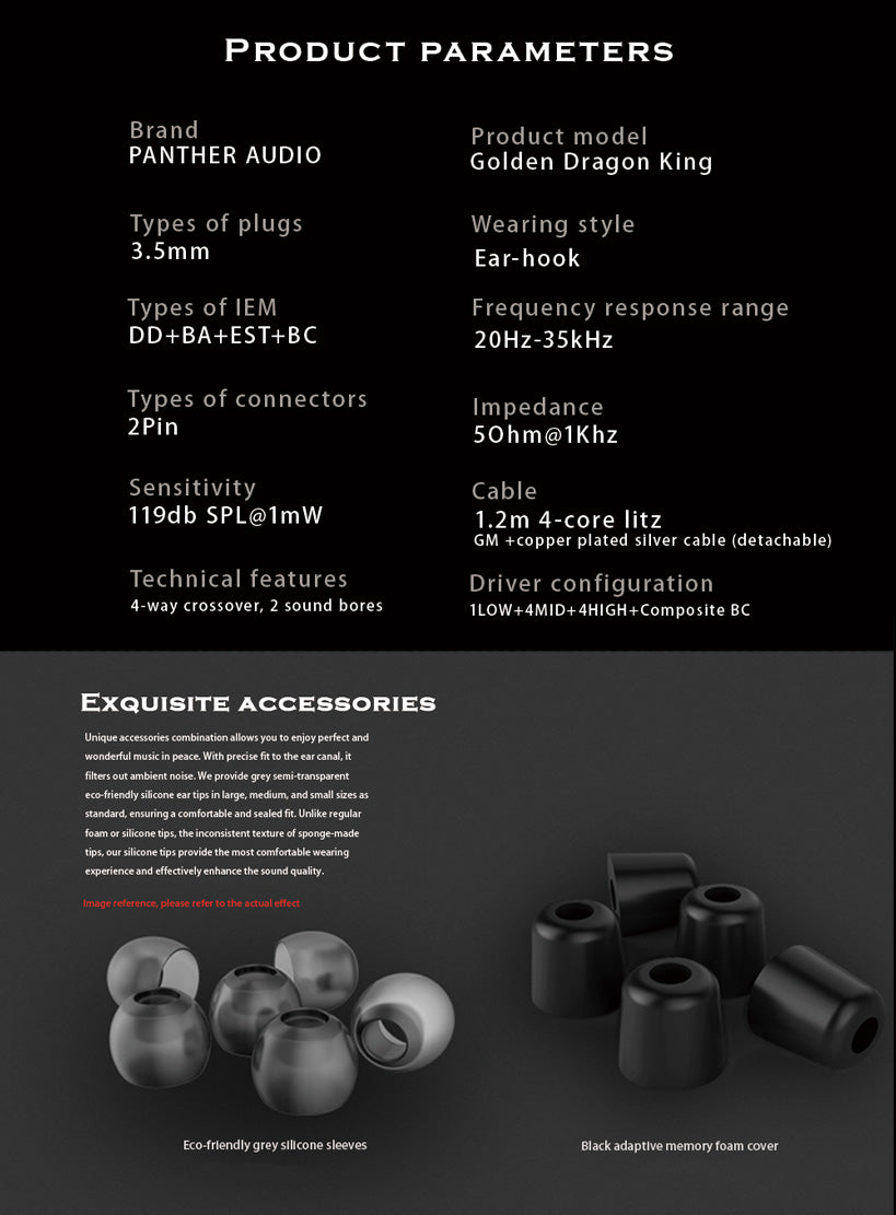 PANTHER AUDIO GOLDEN DRAGON KING