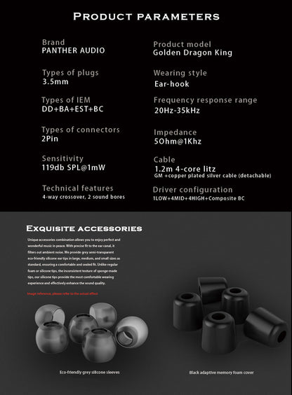 PANTHER AUDIO GOLDEN DRAGON KING